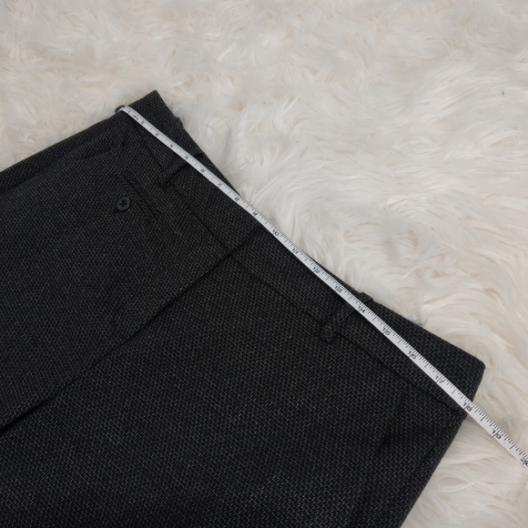 Sandro Front Pocket Winter Wide Leg Pants 12 - Picture 7 of 9